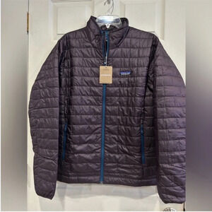 Patagonia Men’s S Small Nano Puff Jacket Obsidian Plum Purple NWT Puffer